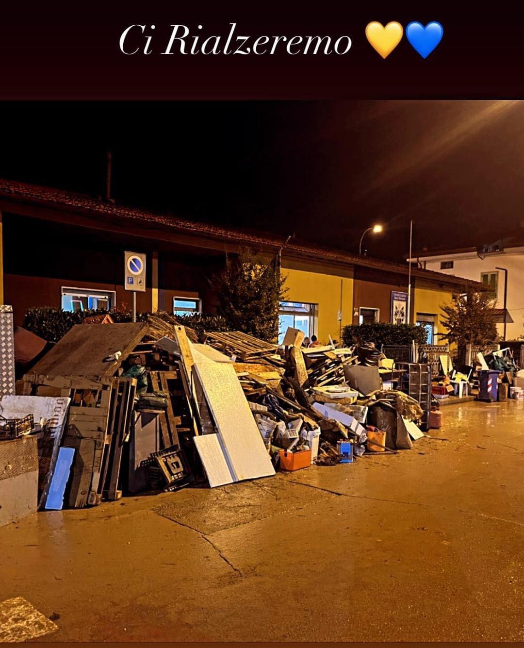 Fucecchio: la contrada Porta Raimonda è stata duramente colpita dall'esondazione del fiume Rio Montellori