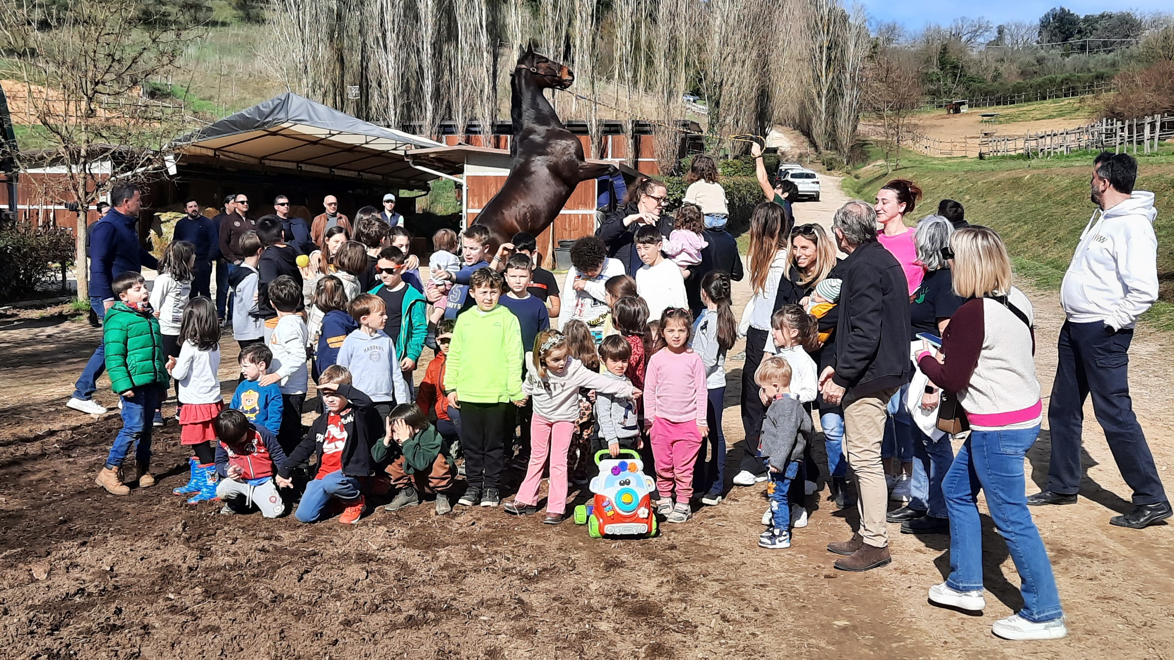 Siena: i piccoli selvaioli sono andati a trovare Violenta da Clodia