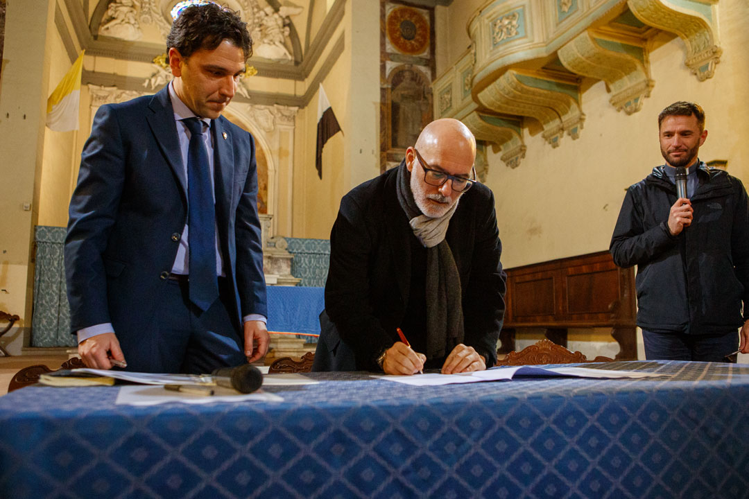 La Nobile Contrada del Nicchio ha ricevuto le chiavi della chiesa di Santo Spirito