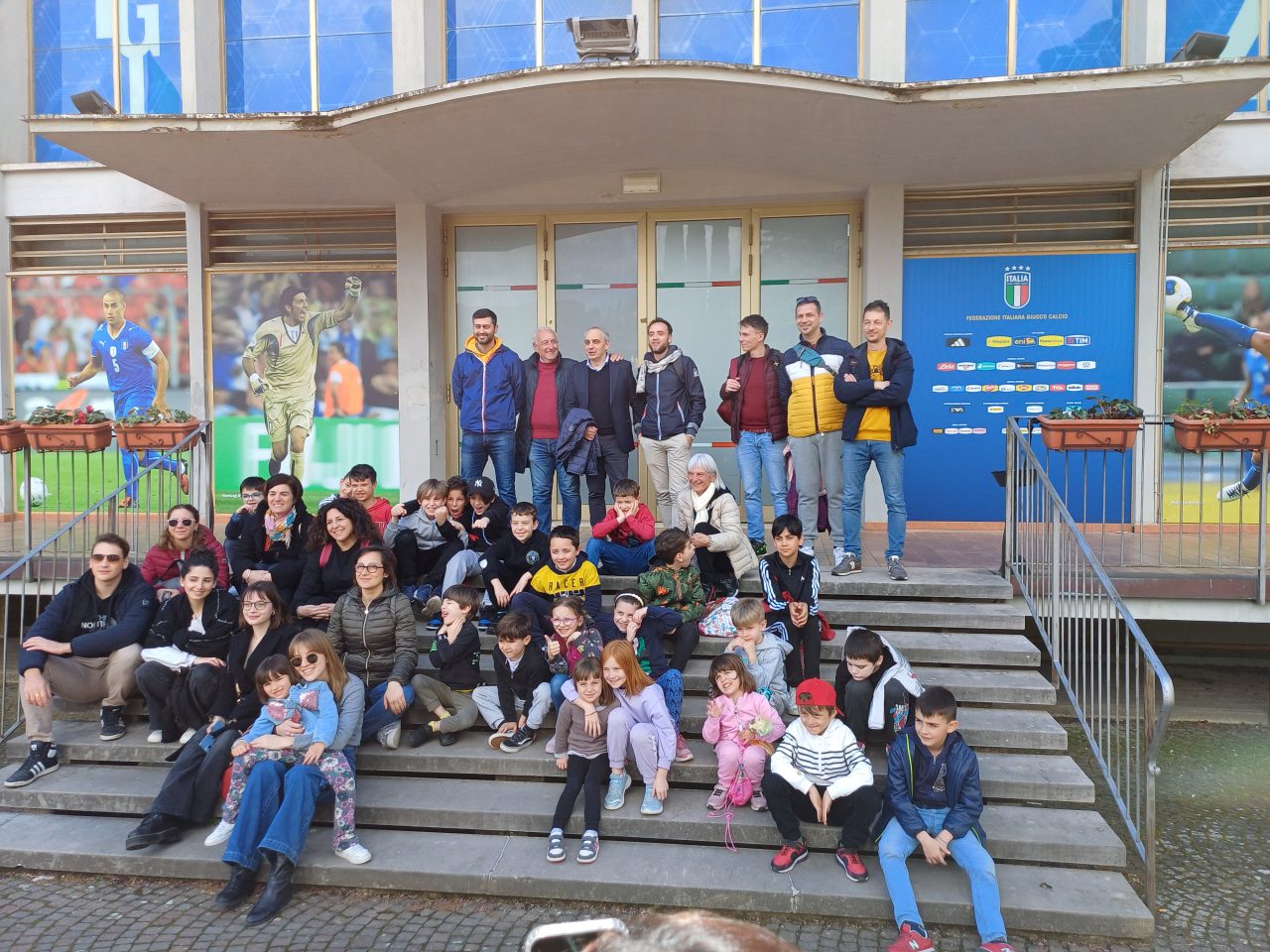 I bambini della Torre sono andati a visitare il Centro Tecnico di Coverciano