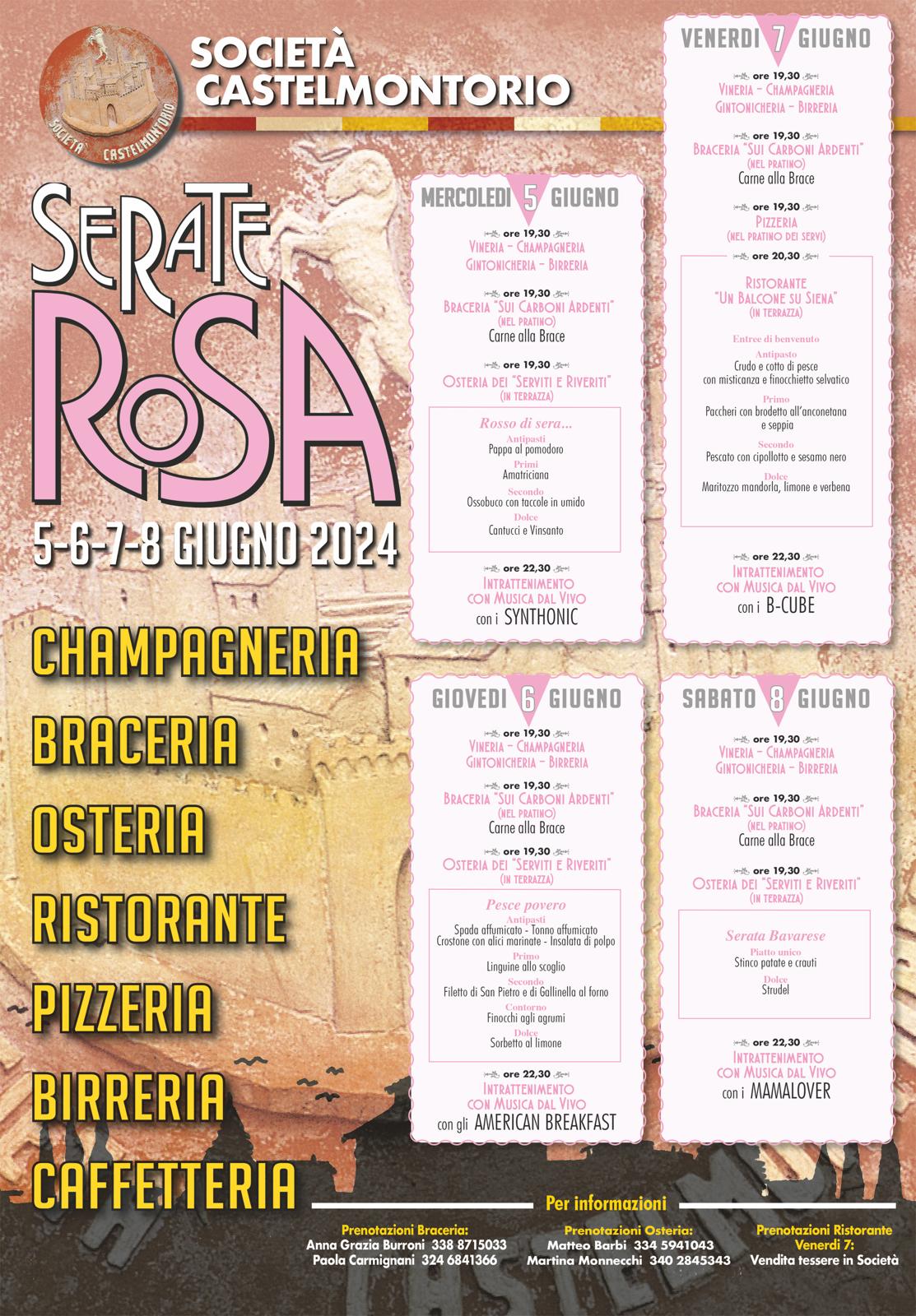 Valdimontone: al via le serate rosa