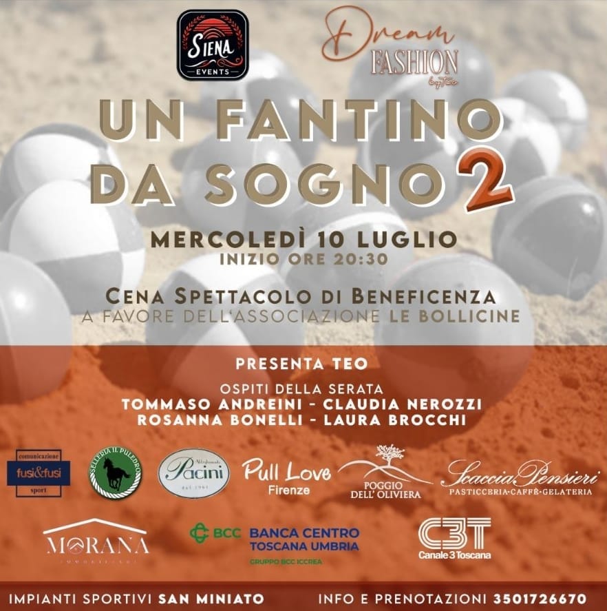 Questa sera l'evento 