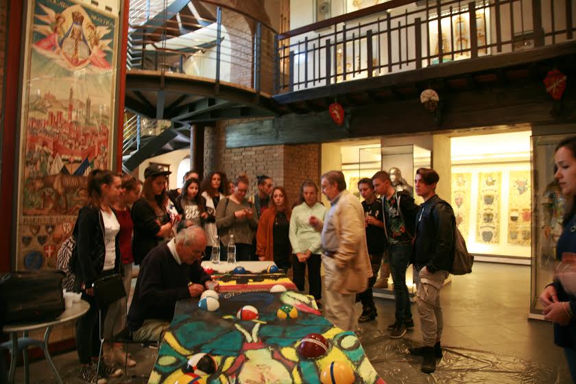 Gli studenti del Liceo Artistico a scuola di restauro nel Bruco