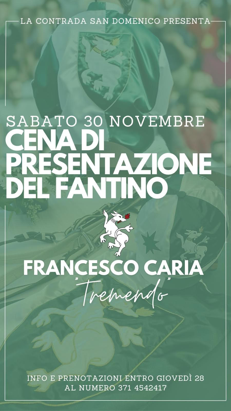 Legnano: San Domenico presenta Francesco Caria