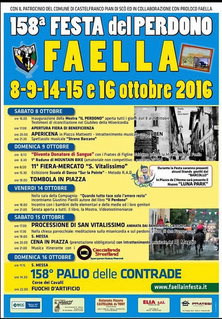 Palio di Faella: vince Enrico Bruschelli con Sempre in Piedi