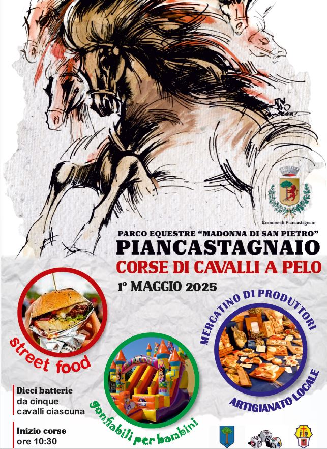 Piancastagnaio: proseguono i preparativi per le corse del 1° maggio