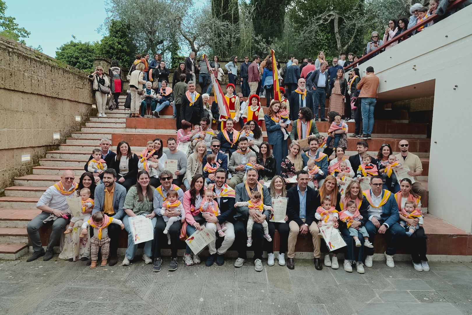 Valdimontone la fotogallery del Battesimo Contradaiolo 2025