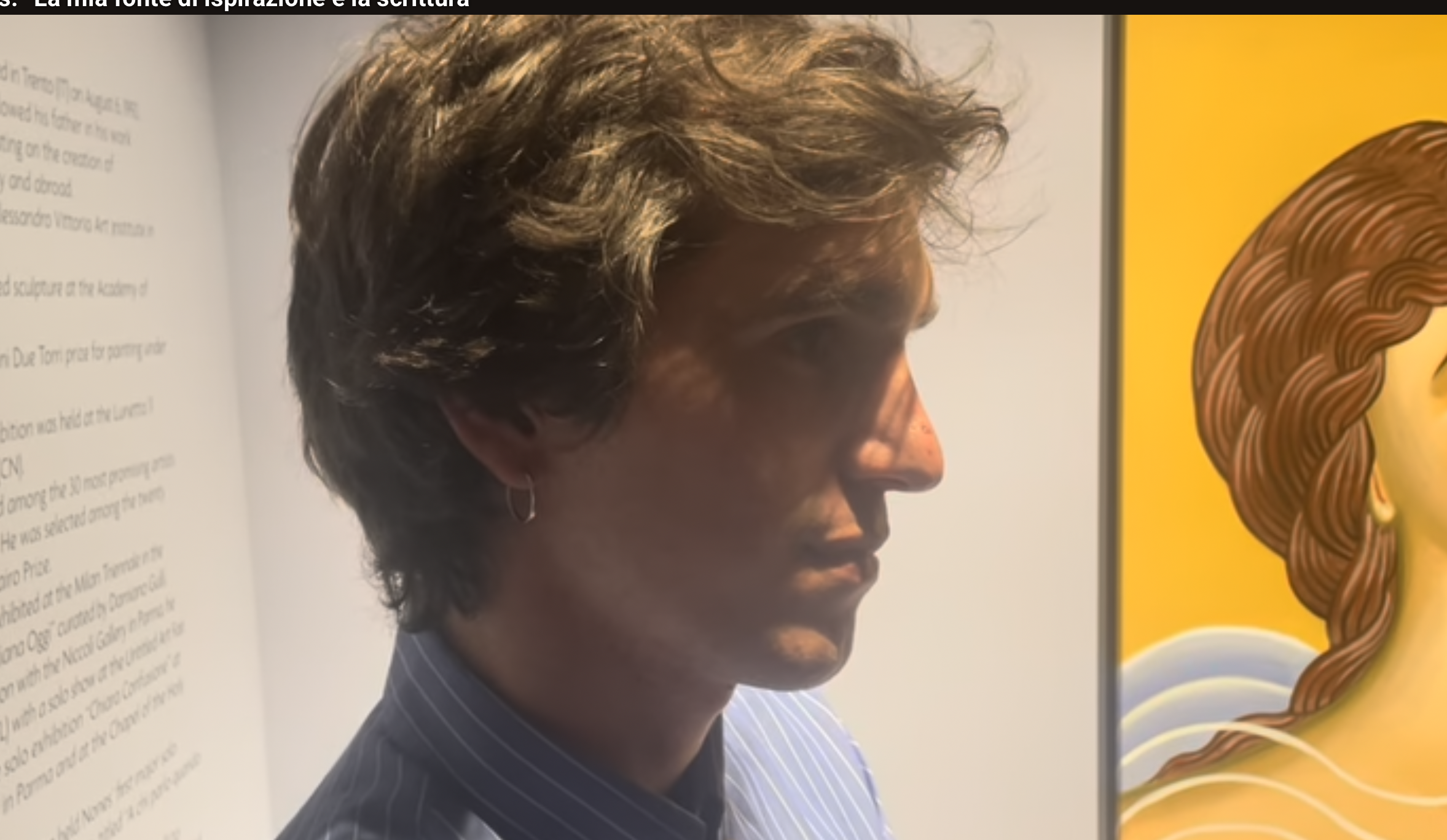 Palio 2 luglio 2026: Nicola Nunziati ci presenta il pittore del Drappellone Ismaele Nones