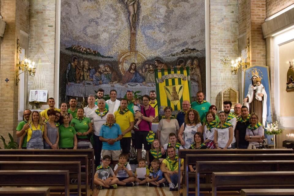 Fermo: si rinnova l'appuntamento con la Messa di Contrada