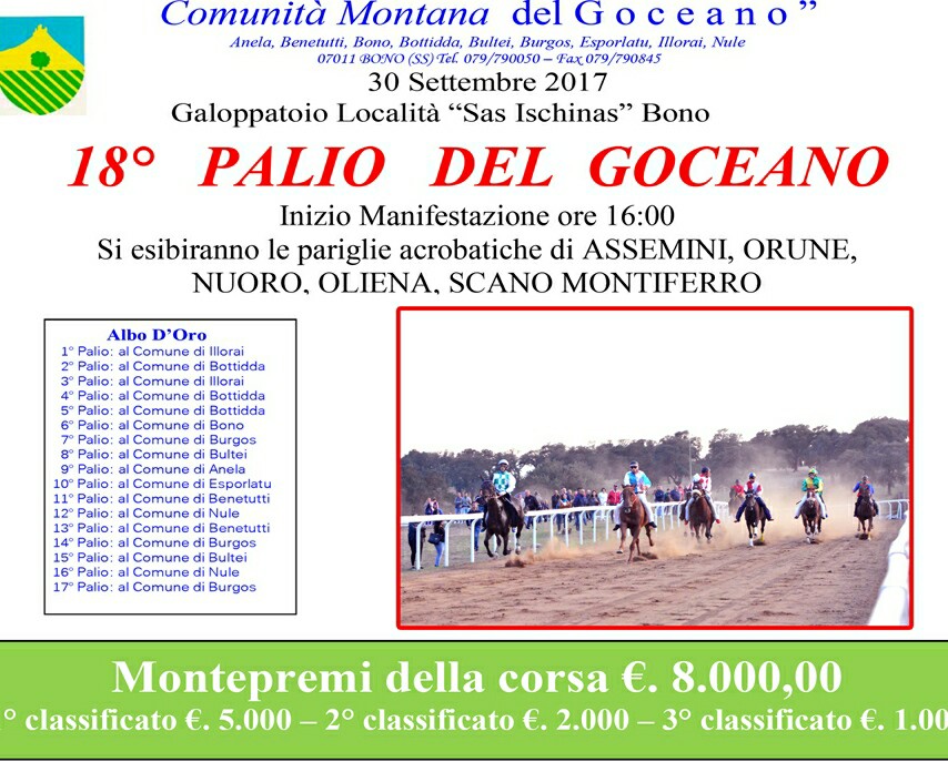 Palio del Goceano: vittoria per Antonio Siri