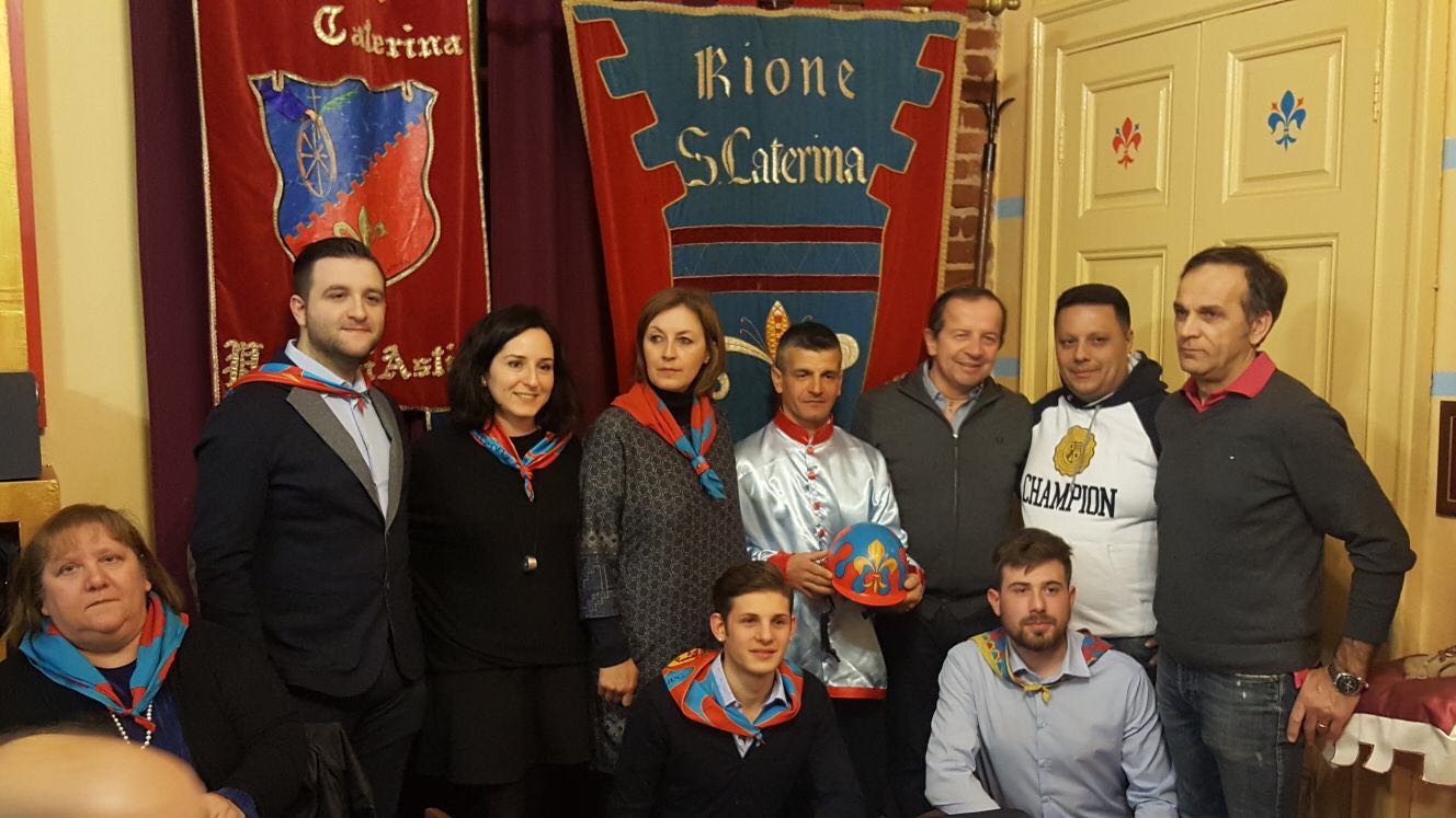 Asti: il Rione Santa Caterina ha presentato Simone Mereu