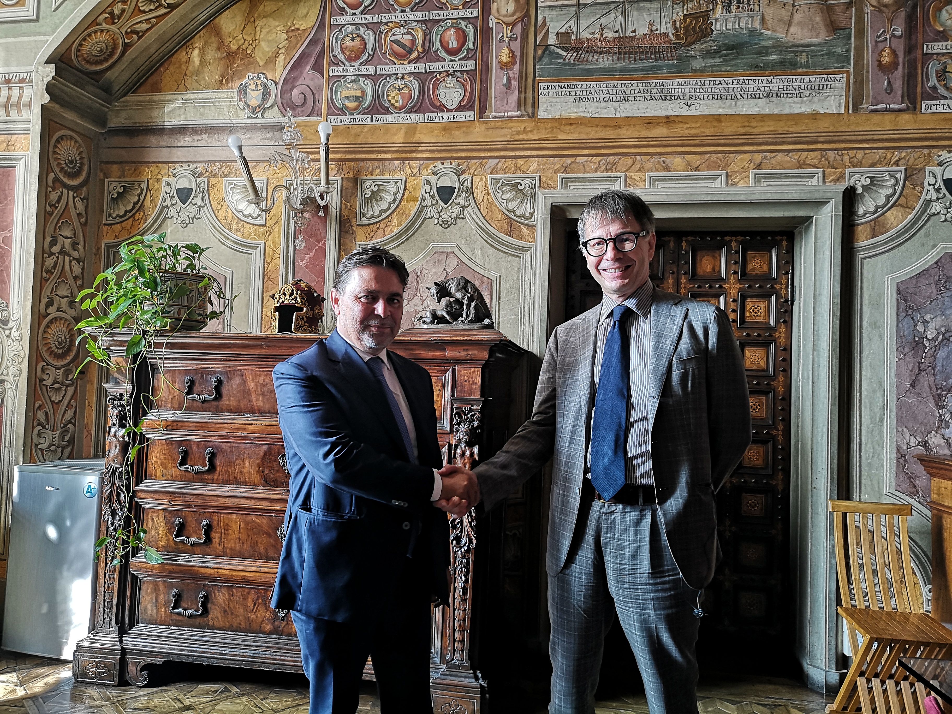 Il Sindaco De Mossi ha incontrato il Questore Capuano