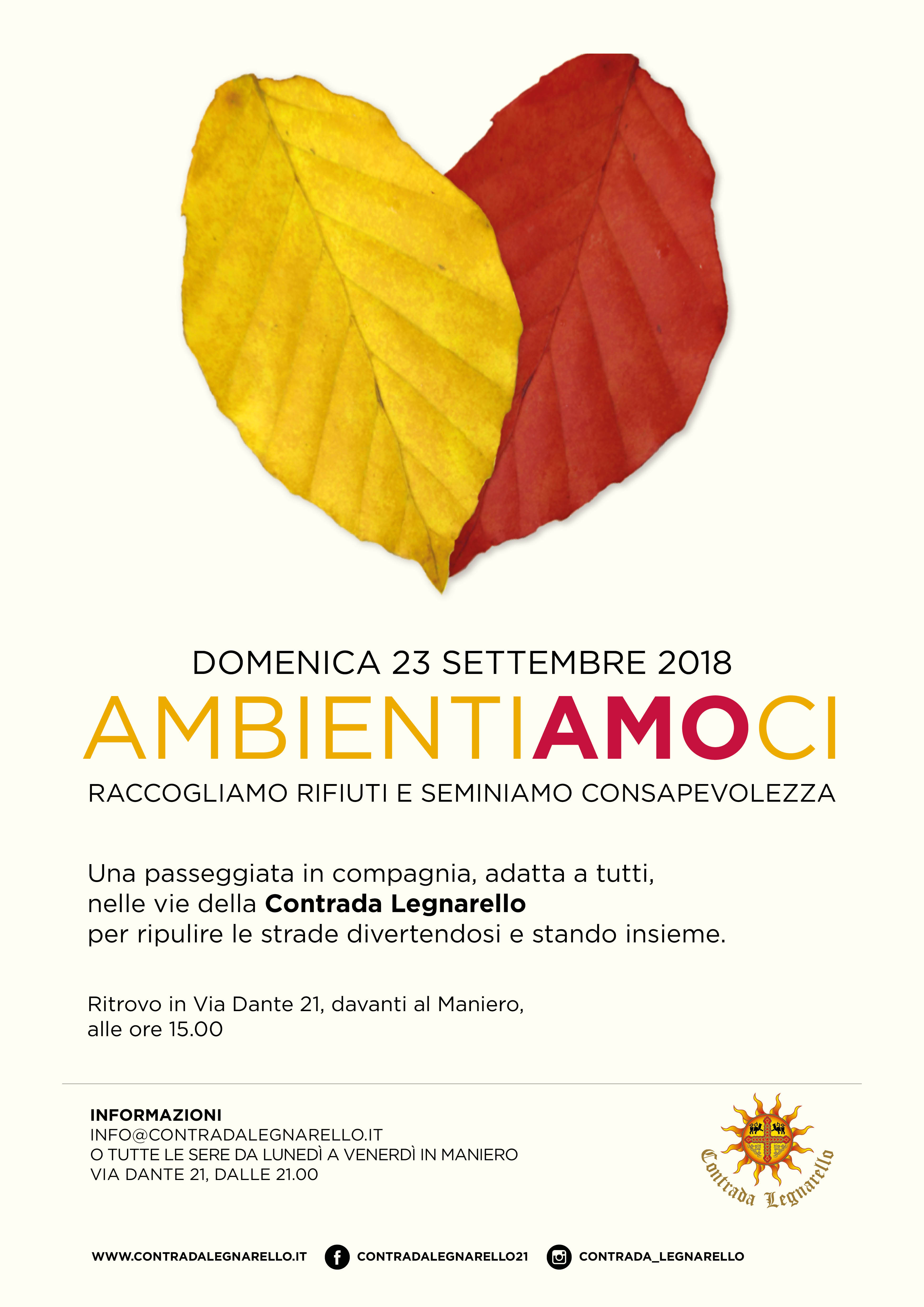 Contrada Legnarello: domani l'iniziativa 