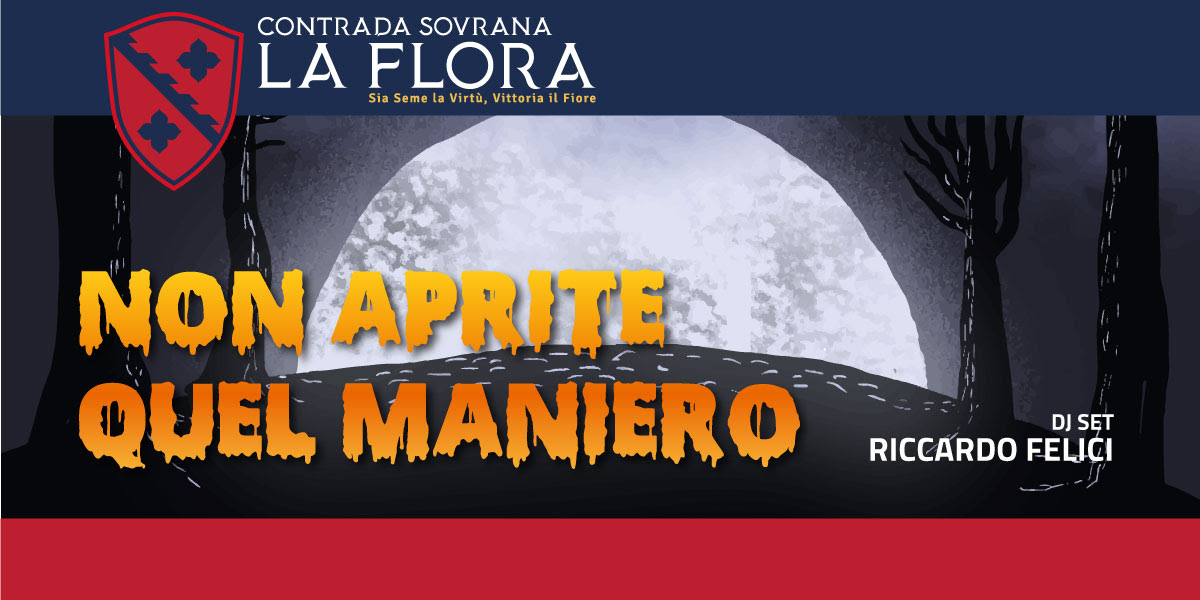 Contrada La Flora: mercoledì la Festa di Halloween
