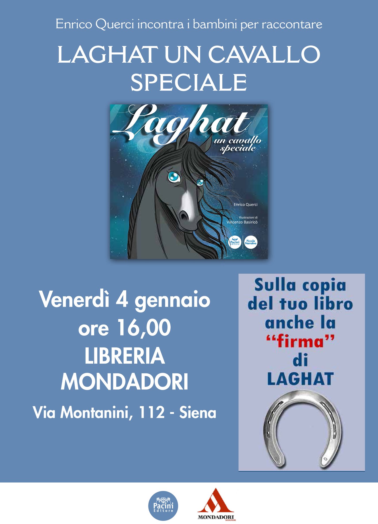 Il 4 gennaio la presentazione del volume 