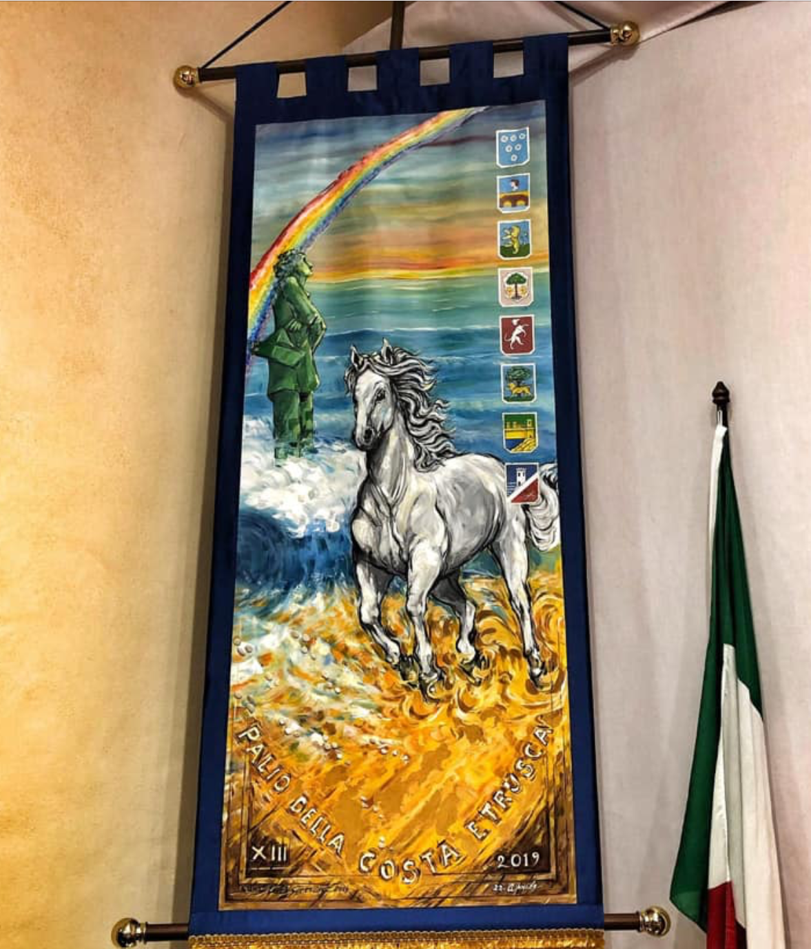 San Vincenzo: presentato il Drappo