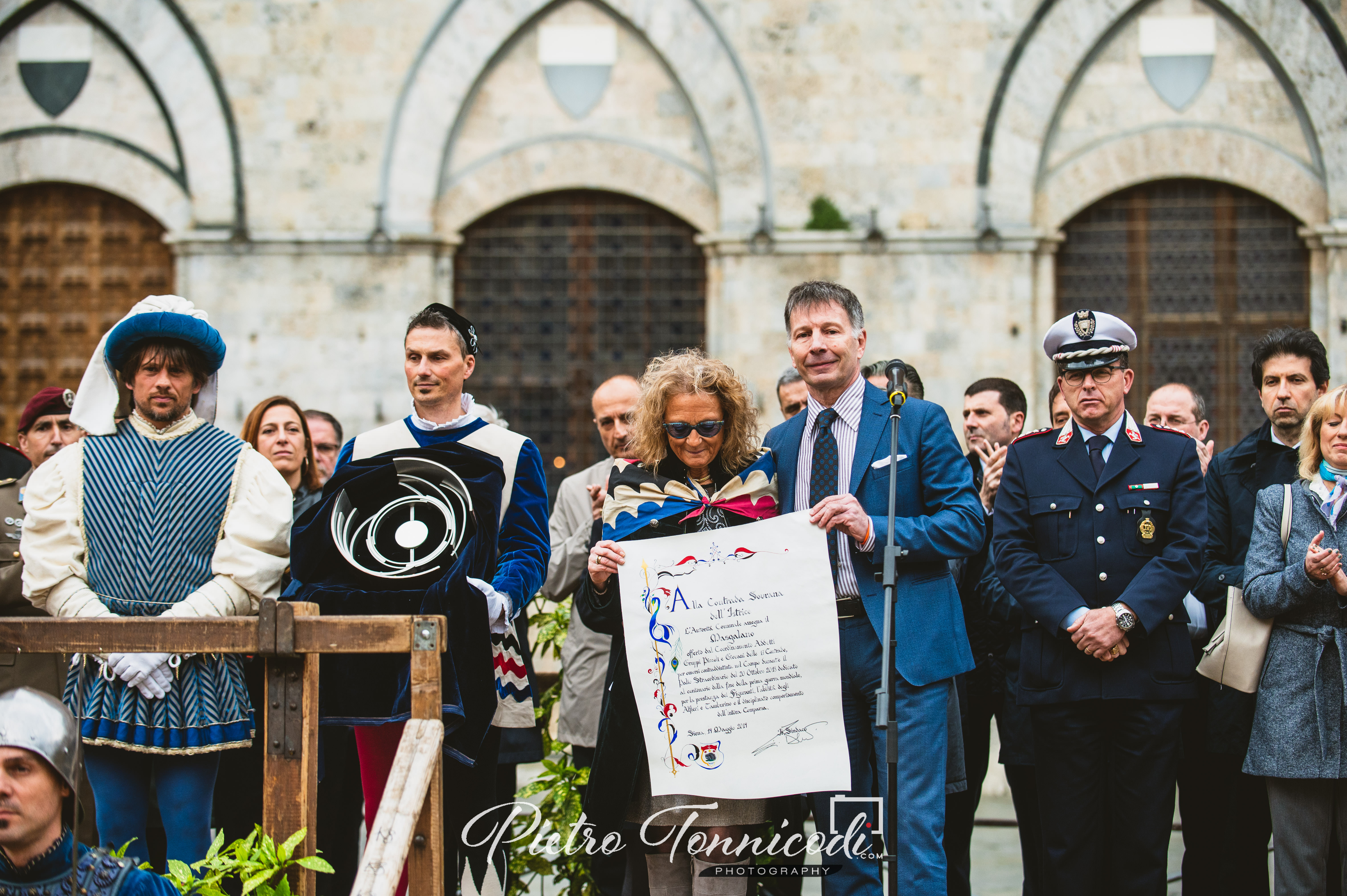 La fotogallery della consegna del Masgalano all'Istrice