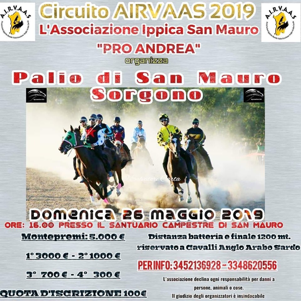 Circuito Airvaas: domenica il primo appuntamento a Sorgono