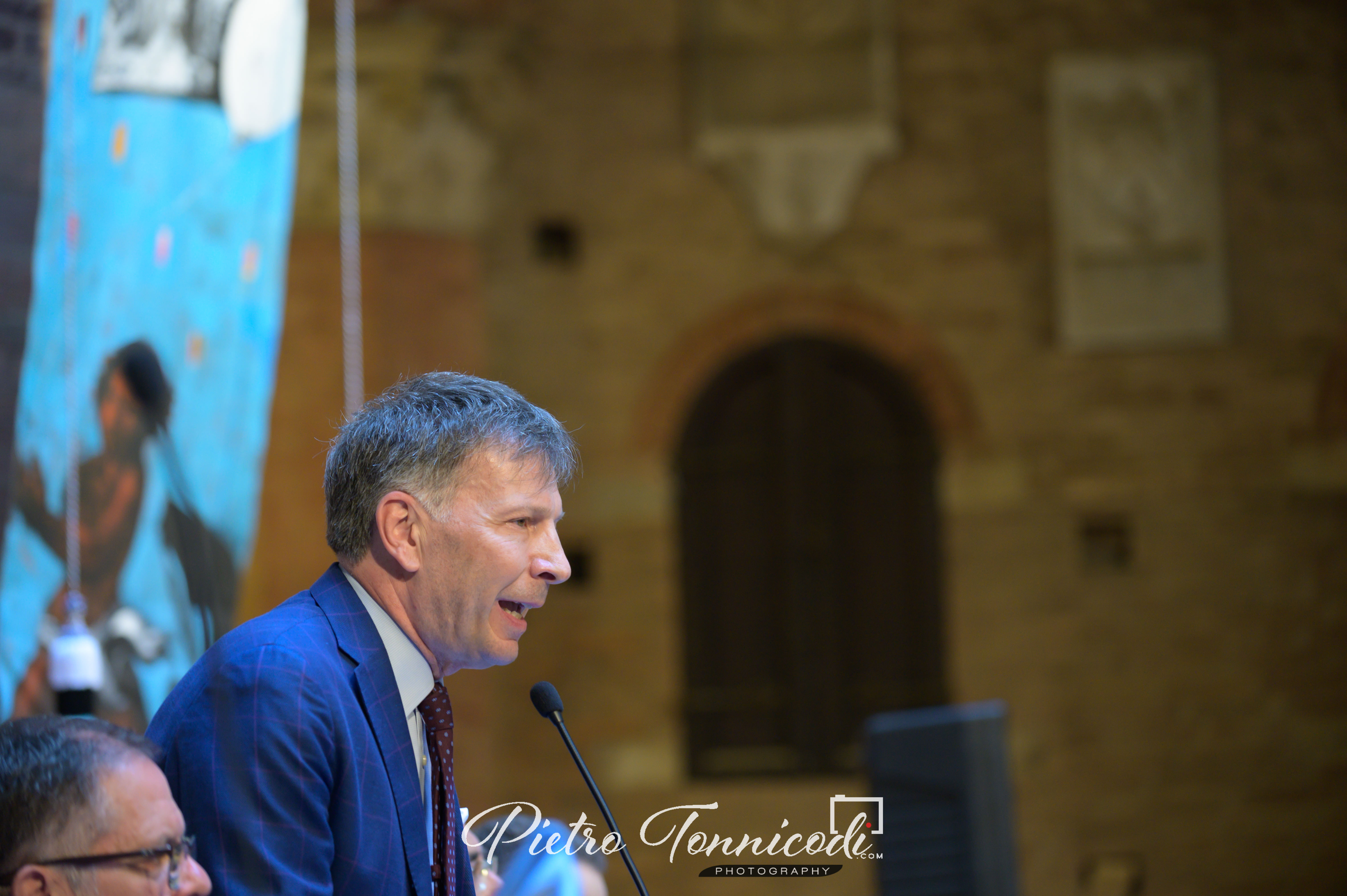 La fotogallery della Presentazione del Drappellone di Massimo Stecchi