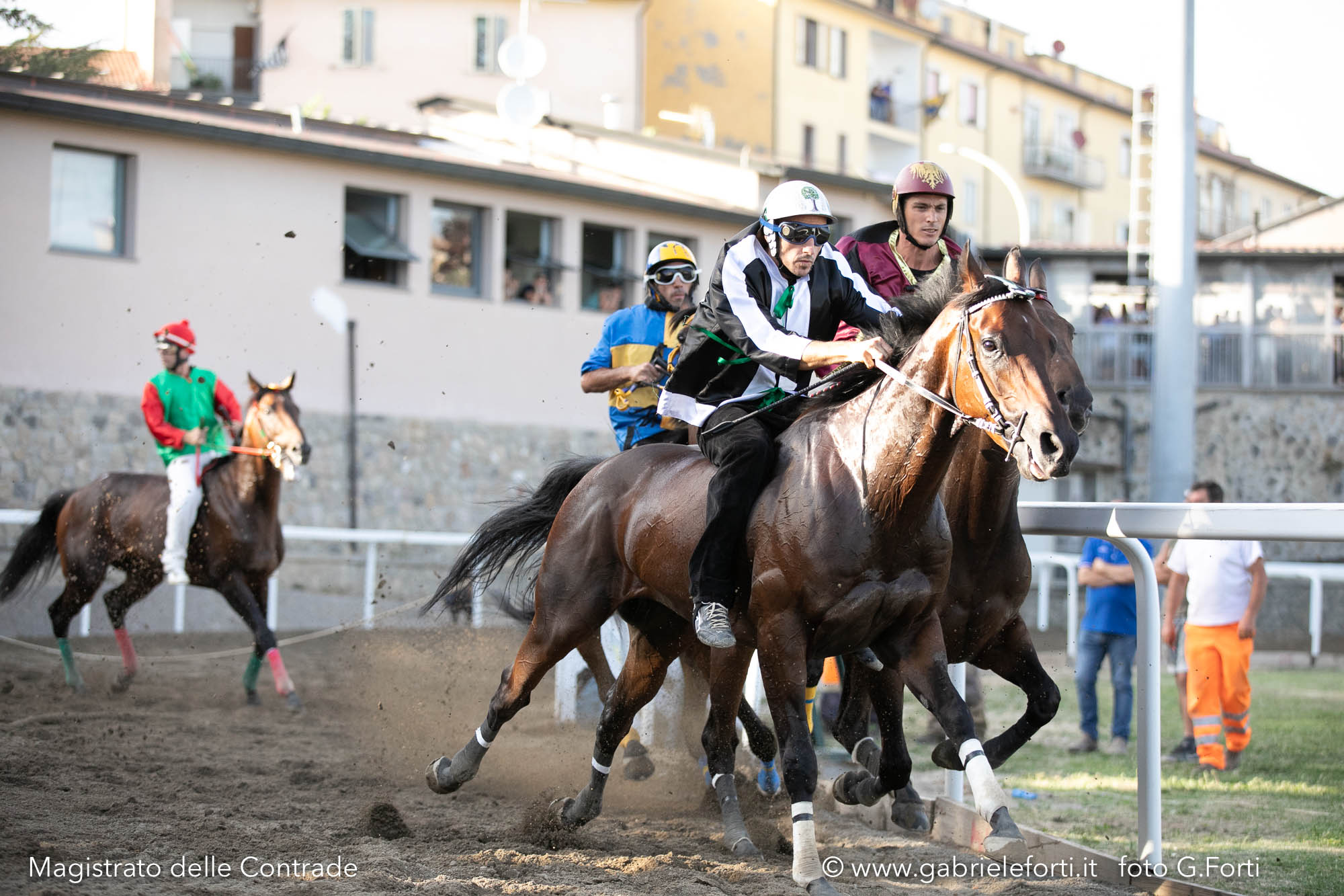 Palio di Piancastagnaio 2019: la fotogallery della prova di questa mattina