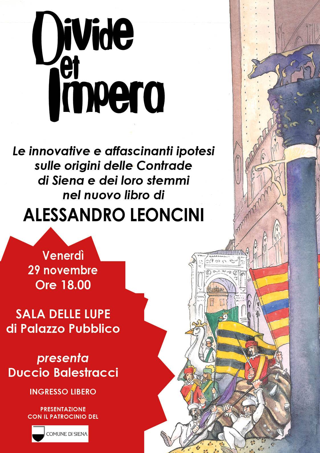 Venerdì 29 novembre verrà presentato il volume 