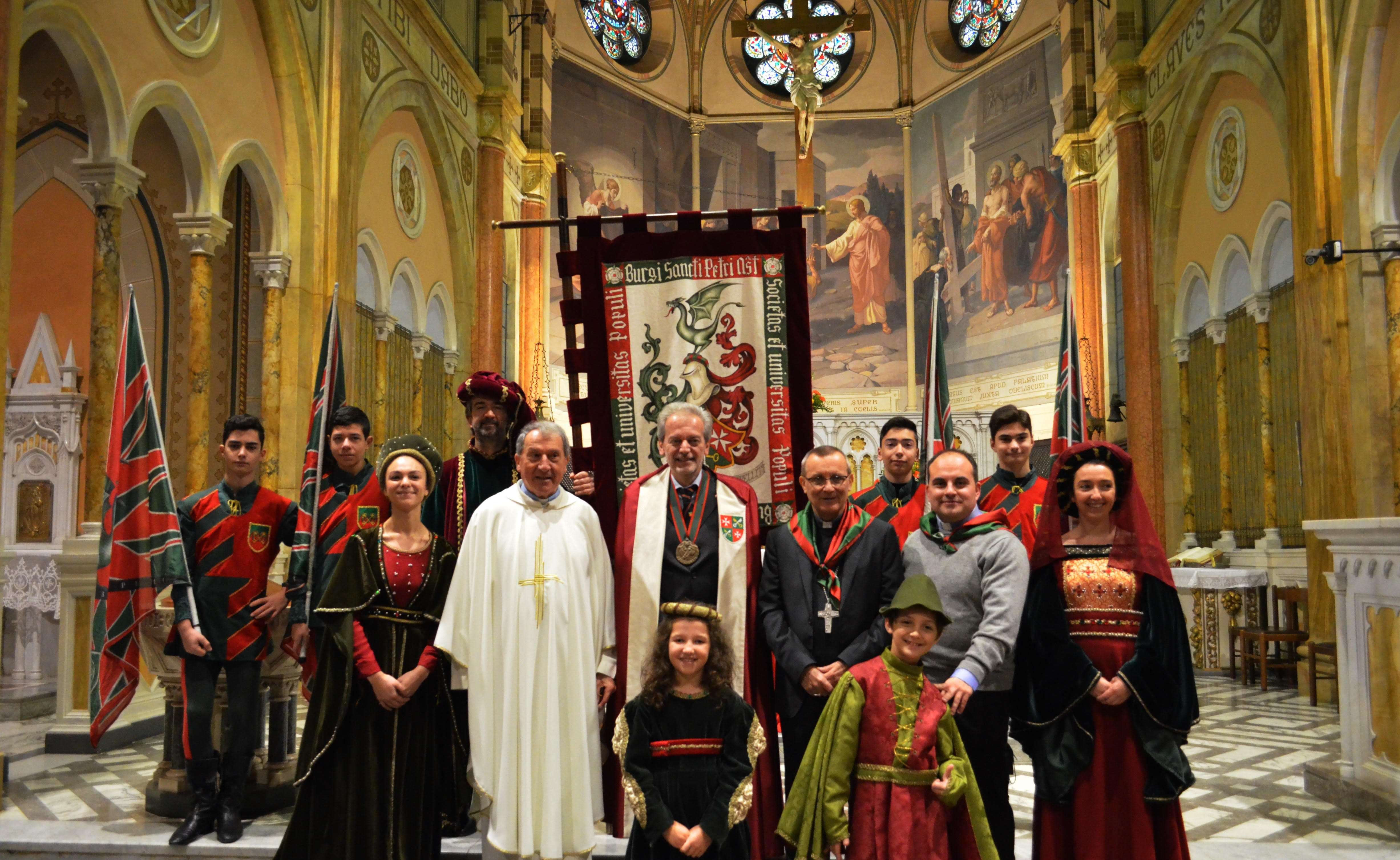 Il  Borgo San Pietro ha celebrato i 90 anni della Chiesa di San Pietro
