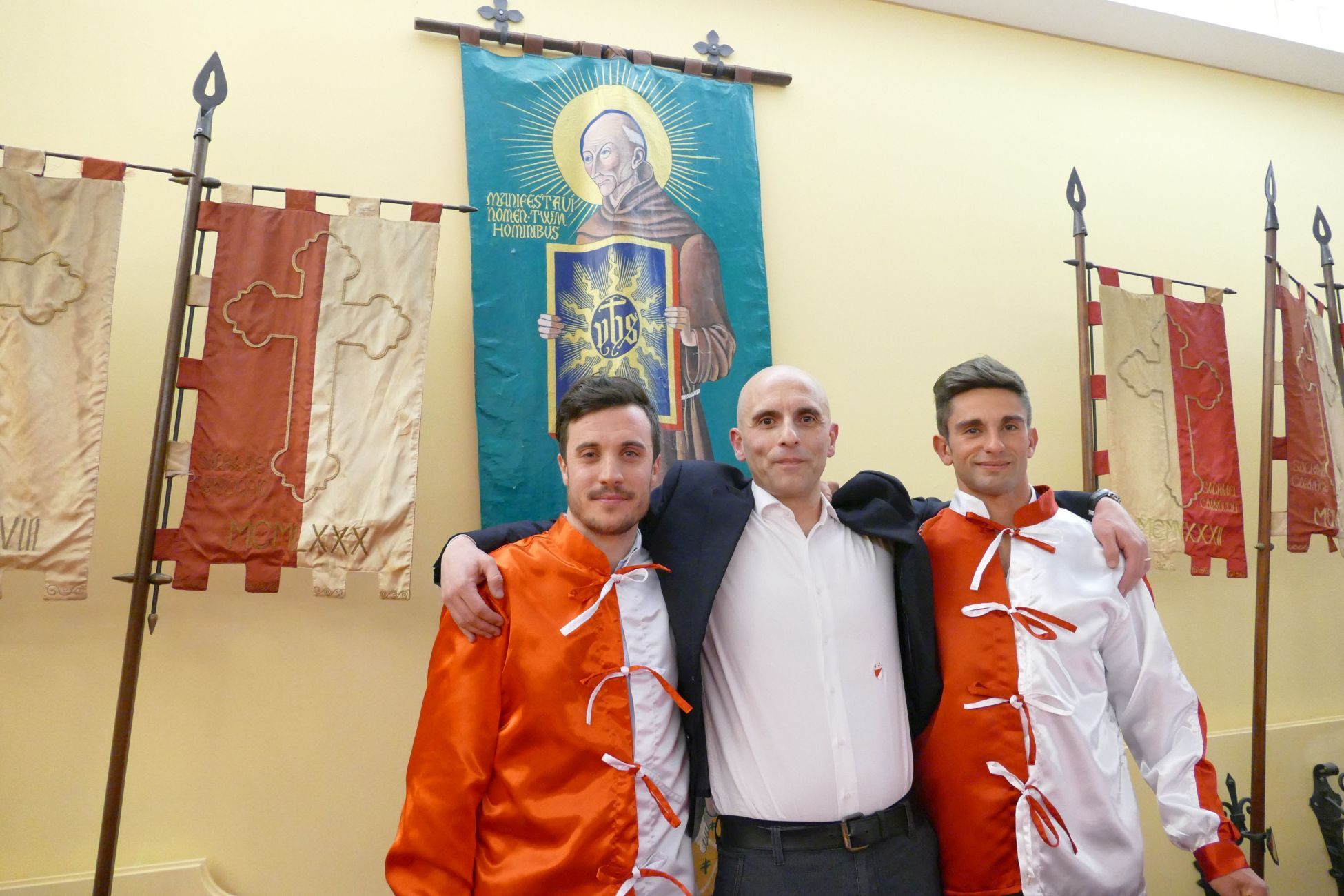 La Contrada San Bernardino ha presentato Federico Arri e Nicolò Farnetani