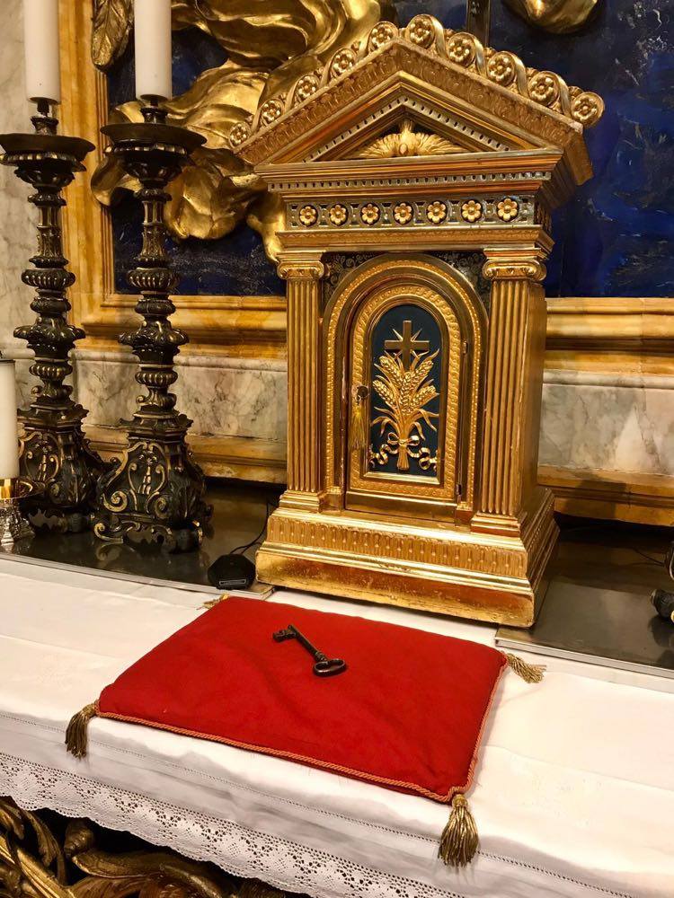 Ieri il Sindaco di Siena ha donato la chiave della Città alla Madonna del Voto