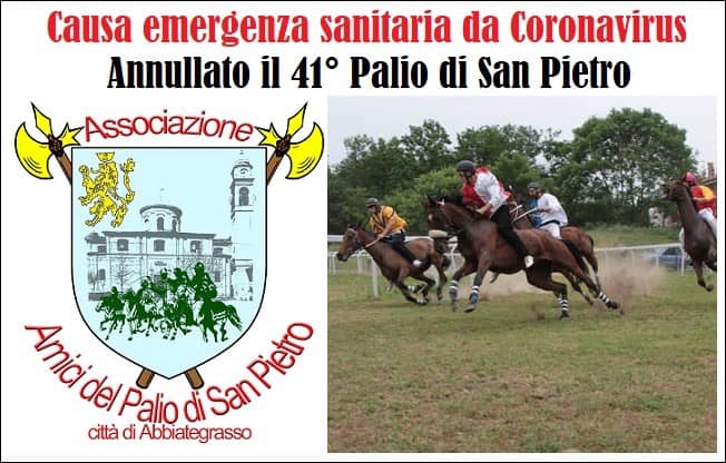 Annullamento per il palio di Abbiategrasso