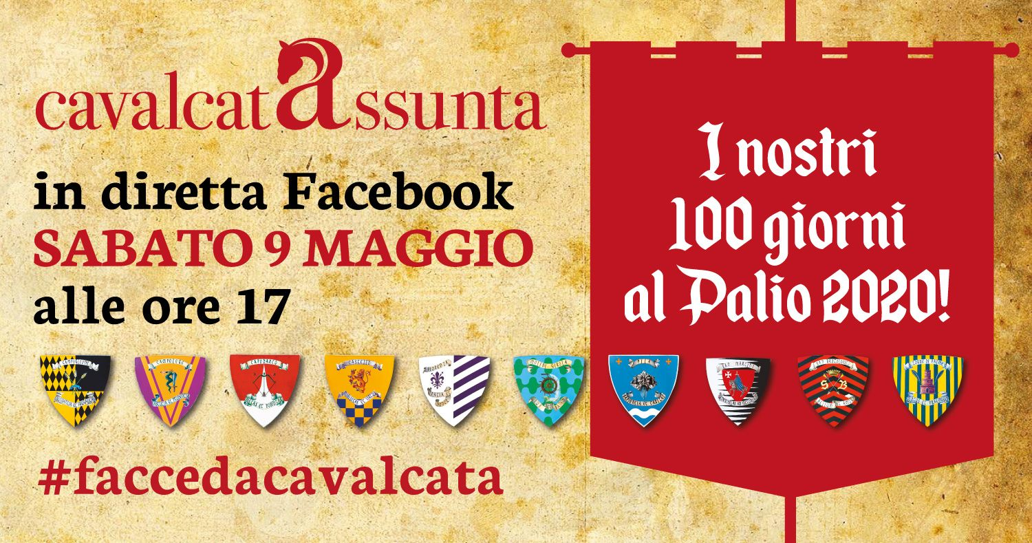 Fermo: oggi una diretta Facebook sui 100 giorni alla Cavalcata