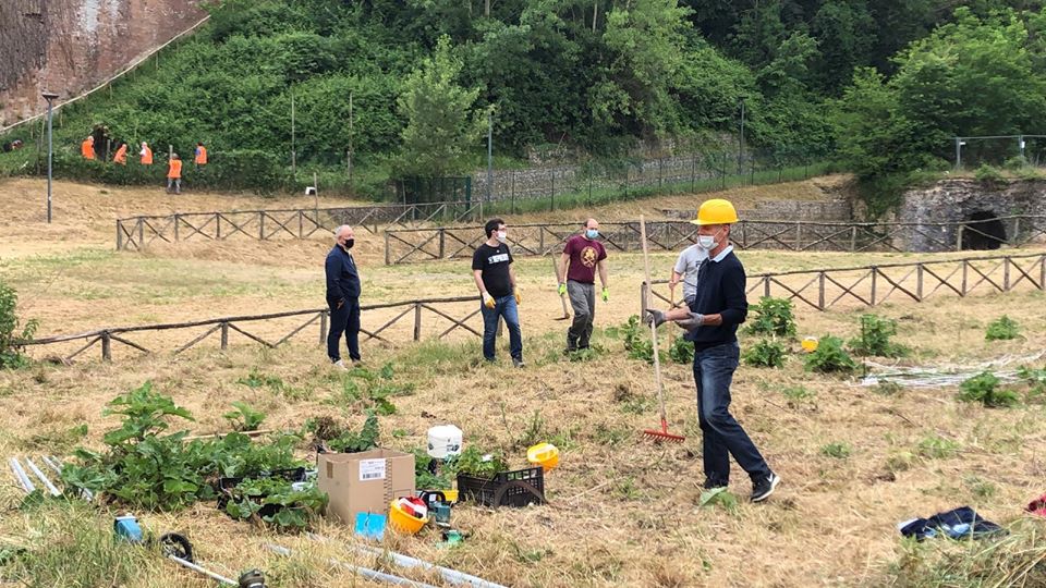 Sabato scorso è partita la pulizia delle Mura cittadine