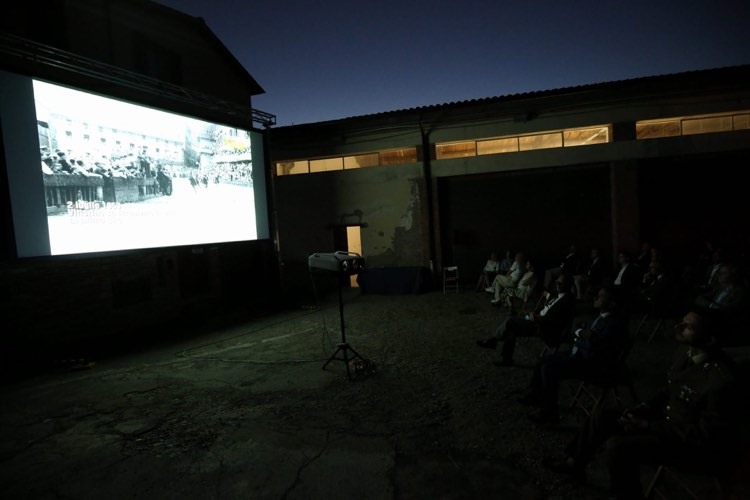 Il 29 giugno nel Nicchio è stato proiettato il documentario su Vittorino