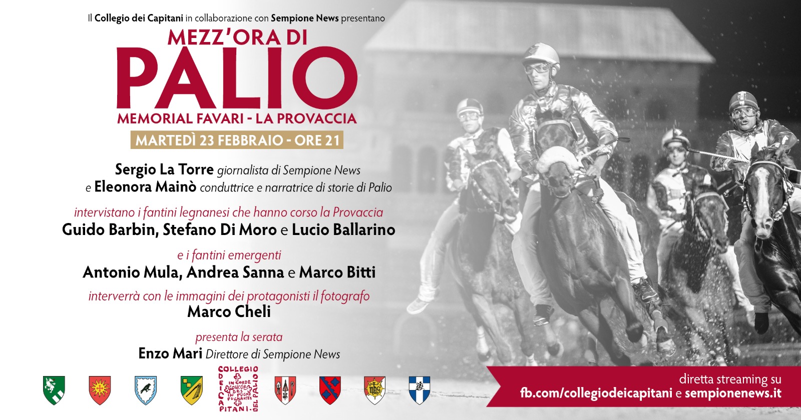 Questa sera su Sempione News si parlerà del Memorial Favari