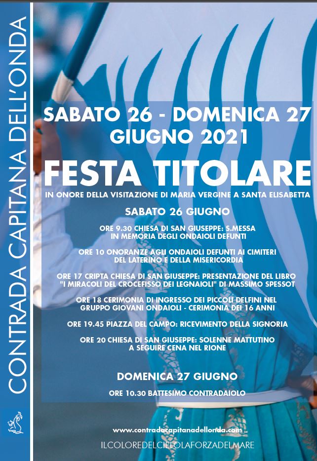 Onda: il programma della Festa Titolare 2021