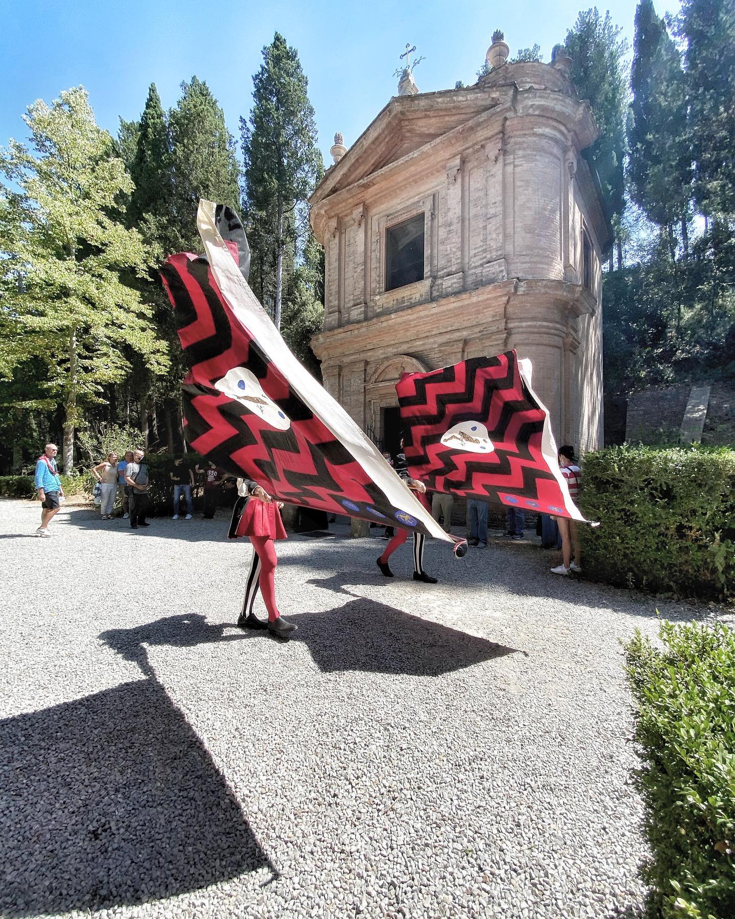 Oggi la Civetta ha partecipato alle celebrazioni in onore di San Bernardo Tolomei