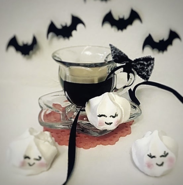 Ricetta di Halloween: le spumine fantasmine senesi