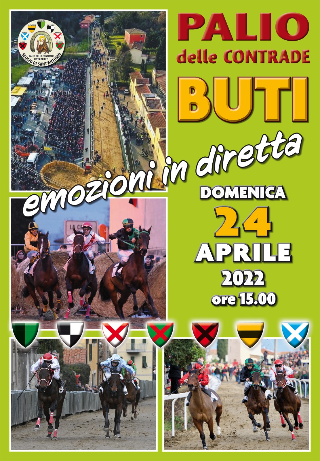 Buti: emozioni in diretta