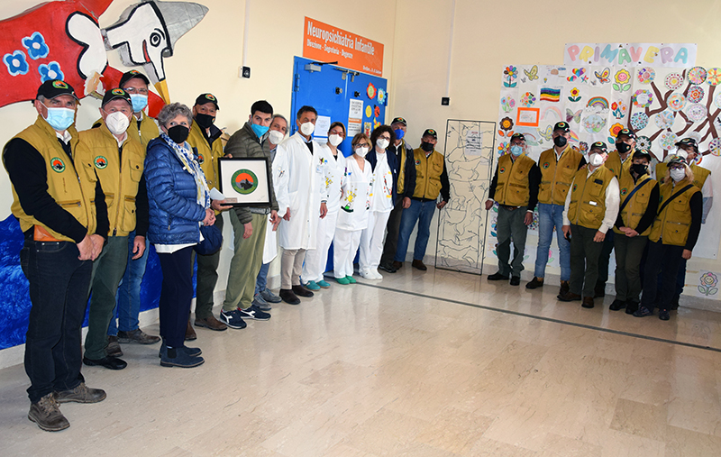 L'Associazione Natura a Cavallo ha donato 4500 euro alla Neuropsichiatria Infantile