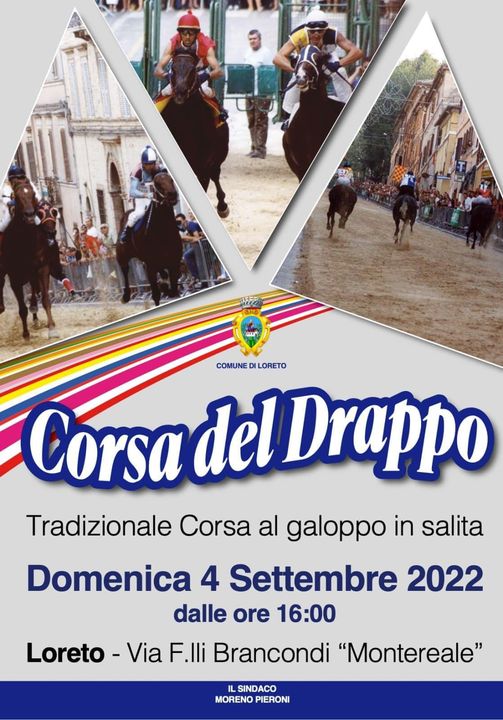 Oggi si corre la corsa del Drappo di Loreto