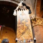 Palio 2 luglio 2023: la fotogallery della presentazione del Drappellone