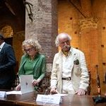 Palio 2 luglio 2023: la fotogallery della presentazione del Drappellone