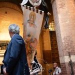 Palio 2 luglio 2023: la fotogallery della presentazione del Drappellone