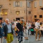 Selva: ieri la prima uscita con il Drappellone