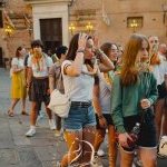 Selva: ieri la prima uscita con il Drappellone