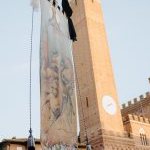 Selva: ieri la prima uscita con il Drappellone