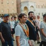 Selva: ieri la prima uscita con il Drappellone