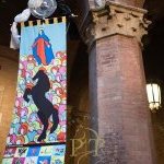 Palio 16 agosto 2023: presentato il Drappellone di Marco Lodola