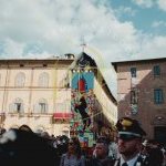 Palio 16 agosto 2023: la fotogallery del Corteo dei Ceri e dei Censi