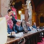 Palio 2 luglio 2024: presentato il Drappellone di Giovanni Gasparro