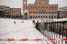 La fotogallery della neve a Siena